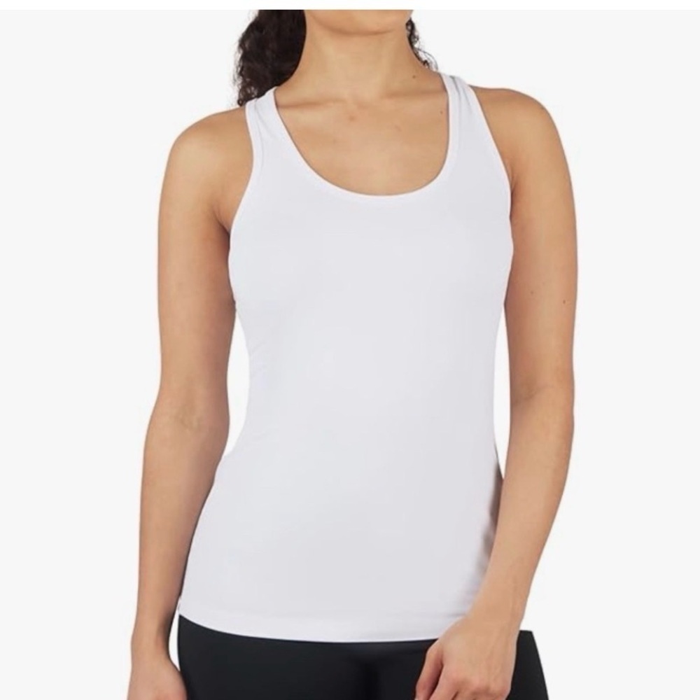 Yogalicious Seamless Carrie Tank Padded Racerback Tank Top Size XS (2pk) - Picture 6 of 8